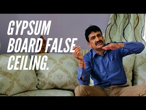 Gypsum Board False Ceiling | Advantage and Disadvantages of Gypsum Board False