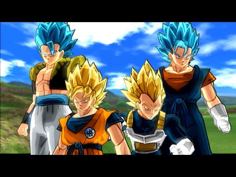 Goku and Vegeta (DBS: Broly) - REMAKE 【DBZ BT3 PS2 Mod】