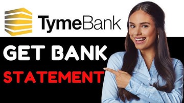 HOW TO GET BANK STATEMENT ON TYMEBANK APP 2024! (FULL GUIDE)
