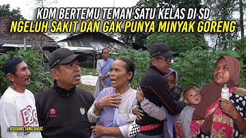 BERTEMU ISUR TEMAN SEKELAS WAKTU SD - NGELUH S4K1T GAK PUNYA MINYAK - DIBONCENG KDM DIAJAK BELANJA