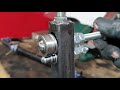 Homemade tube bead roller. DIY track car coolant pipe bead roller/ swager.