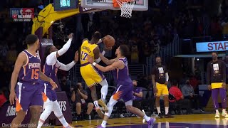 Devin Booker gets a flagrant 2 for shoving Dennis Schroder 👀