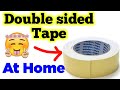 Diy double sided tape  foam tape  homemade double sided foam tape  how to make double sided tape