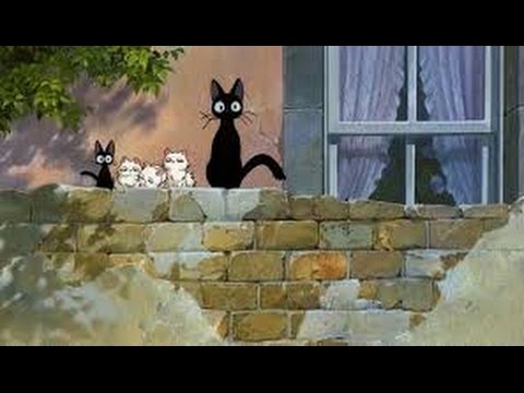 裏設定ジブリ魔女の宅急便の黒猫ジジ Youtube