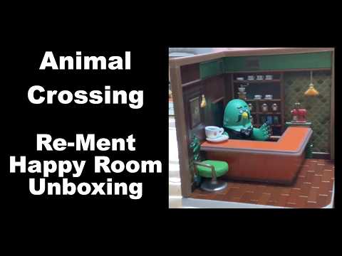 Re-Ment Animal Crossing New Leaf Happy Room Complete Set Unboxing