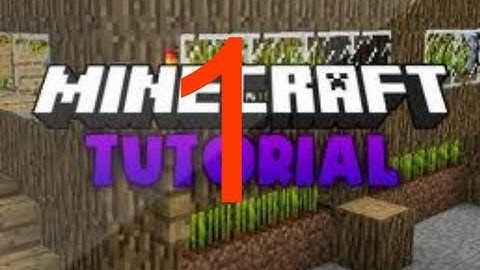 minecraft tutorials episode 1 - tnt cannon