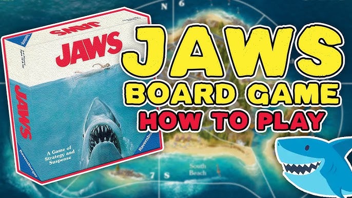 Jaws the Game - Shark Attack! Ravensburger Games Board Game New!
