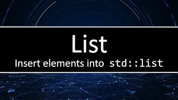 C++ List  - Adding elements onto the std::list
