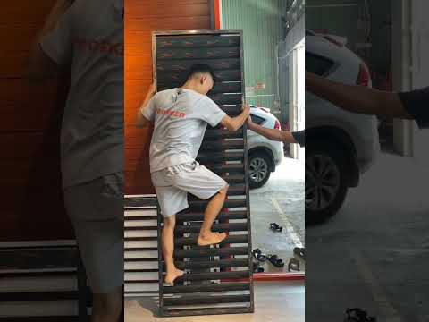Video Cửa chớp nhôm cố định Worker-Fixed 1
