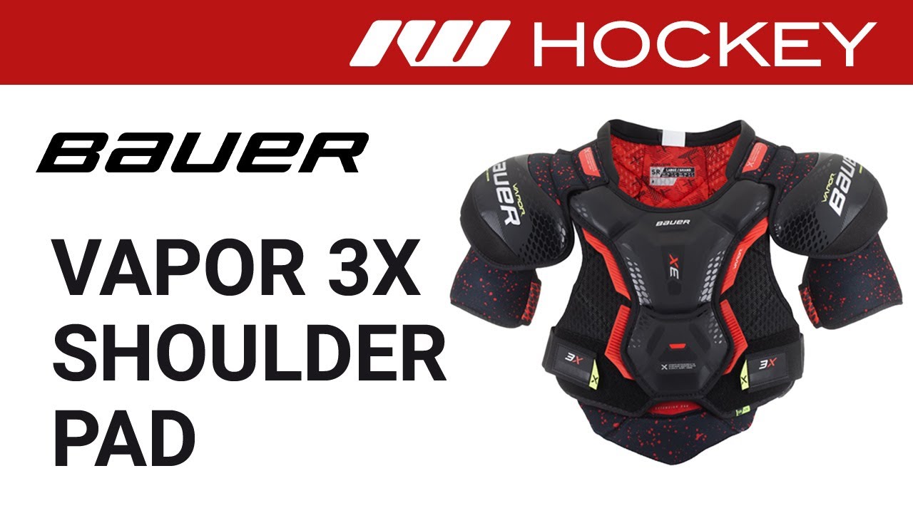 Bauer S22 Vapor 3X Hockey Shoulder Pads - Junior Sizes