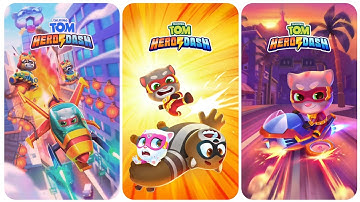 Talking Tom Hero Dash New Update vs Old Updates Android iOS Gameplay Walkthrough