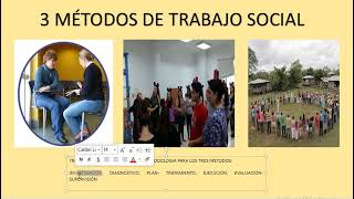 TEORÍA Y TRABAJO SOCIAL 1; TRES METODOS, METODOLOGIA, TECNICA E INSTRUMENTOS DE INVESTIGACIÓN.