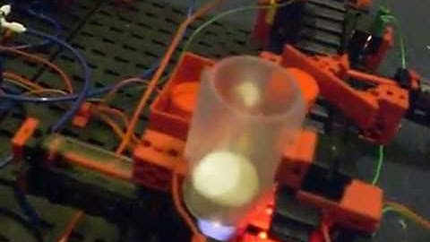 Fischertechnik pneumatics sorter....