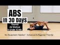 ABS In 30 Days | Pyramid Workout Under 10 Min