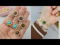 Dorika Boncuktan Doğal Taş Bileklik &amp; Küpe Yapımı. #Beading Bracelet &amp; Earrings making #tutorial