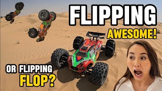 This Chinese 6s 1/8 Truggy Dominates The Dunes? Flipping Heck!! FSR Leopard 6s