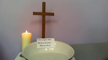 Father, Forgive them, they do not know what they are doing