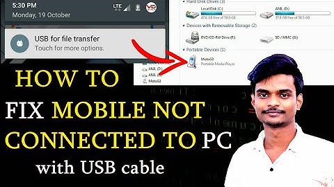 how to fix mobile not connected to pc in telugu |how to fix USB not connected to pc |vijaya digitals