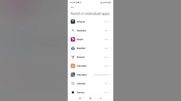How to fix FM Radio app auto display notch bar setting on Xiaomi phone