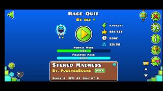 картинка: Прохожу 1й уровень Geometry Dash 2.2 и два легендарных уровня😎✨️
