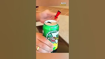 Why Soda Cans Have That Extra Hole 🥤