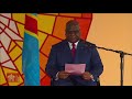 Kinshasa, Rencontre avec les autorités, 31 janvier 2023, Pape François