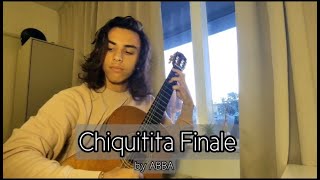 Video thumbnail of "ABBA - Chiquitita | Finale solo guitar + free tabs"