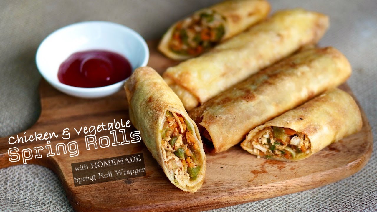 Homemade Spring Roll Wrappers(Sheets) –