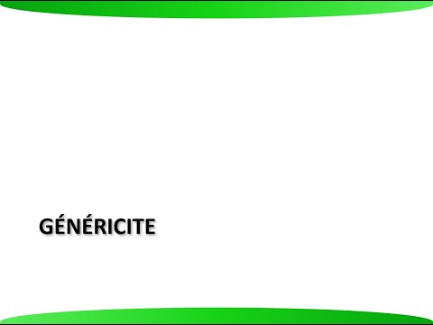 Généricité en Java