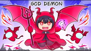 Among Us NEW GOD DEMON ROLE! (God Demon Mod)