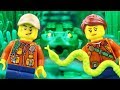 Lego city jungle explorer fail stop motion lego jungle brick building  lego city  by billy bricks