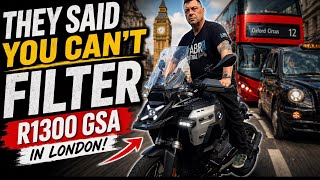 BMW R1300 GS Adventure Filtering in London – Proving the Doubters Wrong!