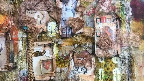 Cluster Cards on a Fabric Page