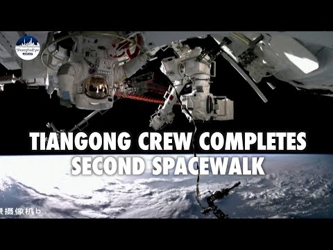 Shenzhou-14 crew completes
