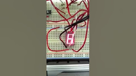 Seven Segment Display HIGH