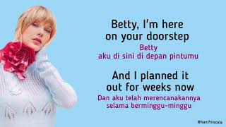 Taylor Swift - Betty | Lirik Terjemahan