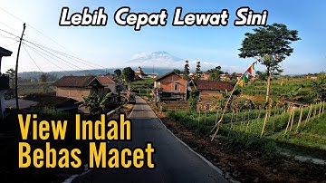 Indahnya Jalan Pintas Ngadirejo - Wonosobo