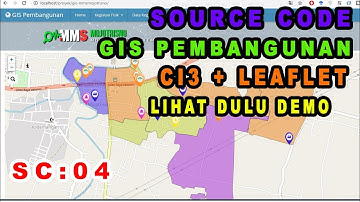 Source Code WEB GIS Pembangunan Desa Dengan Leaflet