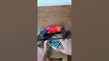 unboxing X-shot MK3, amazing gun #shorts #nerf