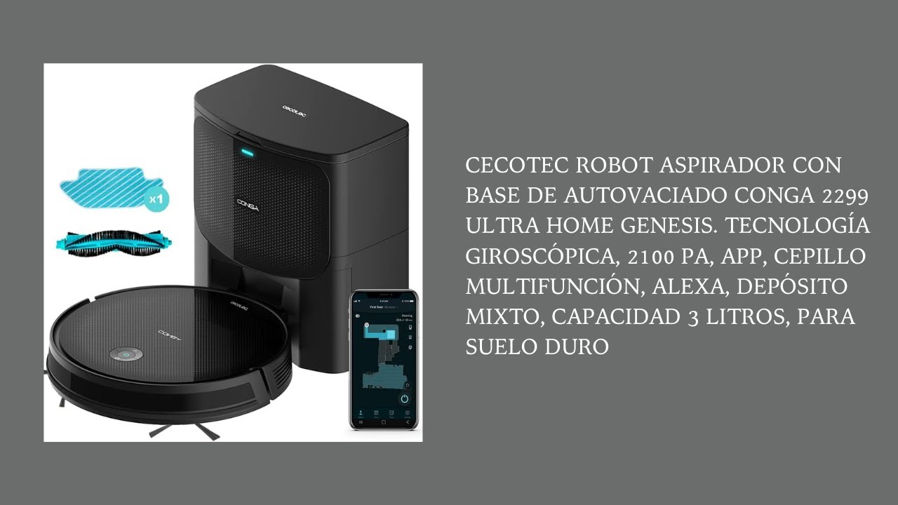 Olvídate de pasar la aspiradora gracias a este robot aspirador Cecotec  rebajado 500€