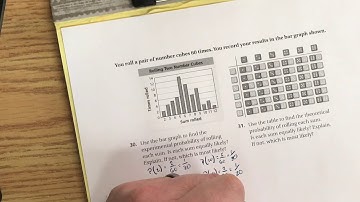 Experimental Probability - Dice Roll