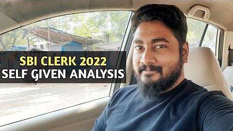 SBI Clerk 2022 Self Given Analysis 🔥 || Career Definer