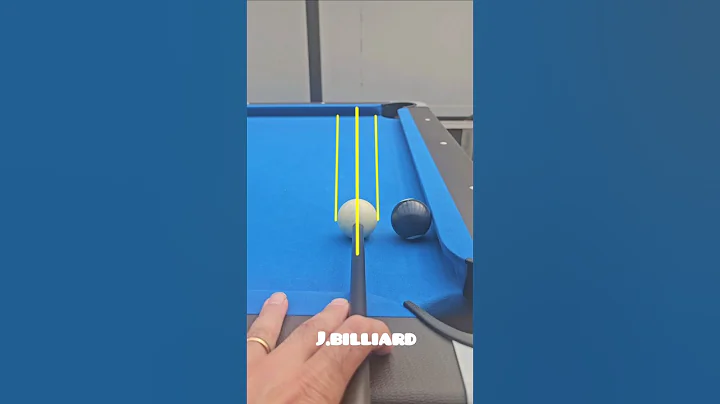 No Kick? No Problem! How to Find the Perfect Aiming Point #8ballpool #trickshots #poolshot #billiard