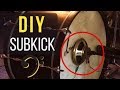 How to Build a Sub Kick // Low Frequency Speaker Microphone | LearnAudioEngineering.com