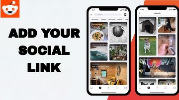 How To Add Your Social Link On Reddit App