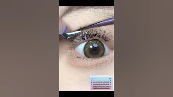 HOW TO APPLY INDIVIDUAL LASHES CLUSTERS |  NO EYE SHADOW