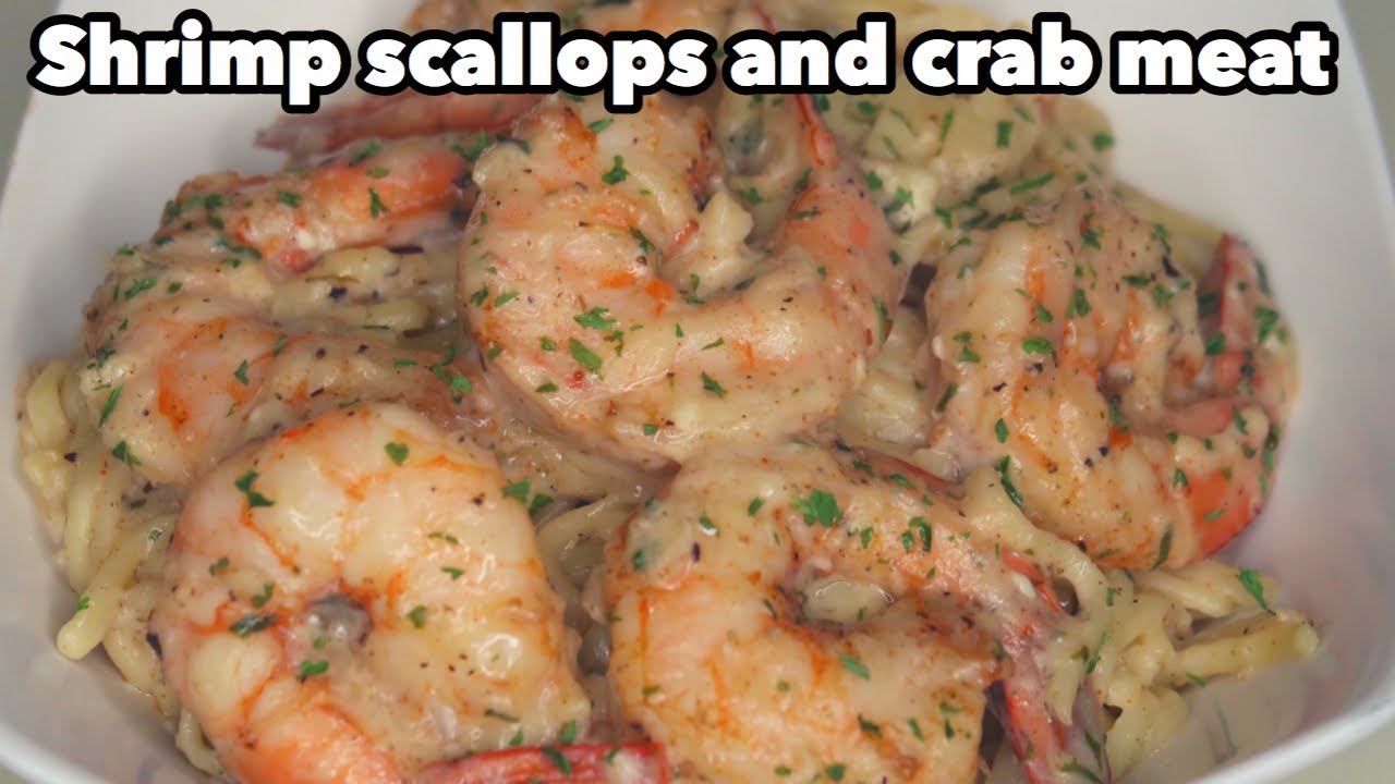 RESTAURANT QUALITY SEAFOOD ALFREDO RECIPE YouTube