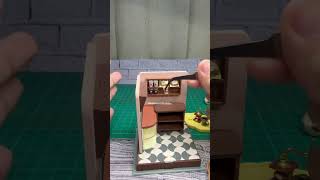 #MiniHouse #diyminihouse  #DollHouse #miniature #hongdatransitcoffee #miniaturehouse