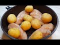 É tão delicioso que vai fazer sucesso na sua mesa! Receita com frango e batatas