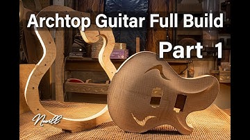 Building an Archtop Guitar Part 1 - Wood Prep